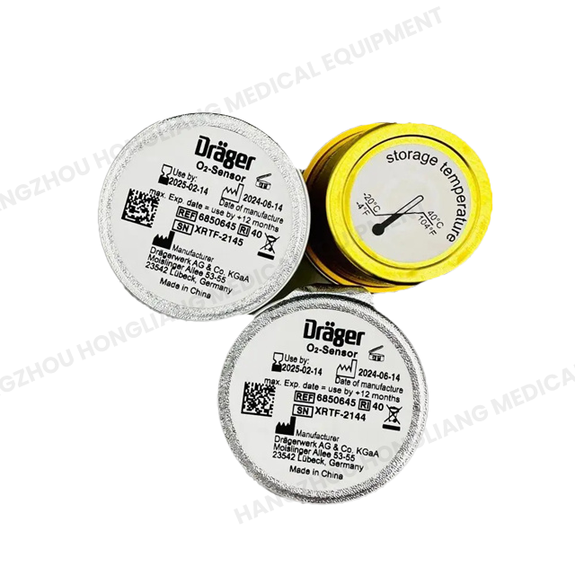 Reemplazo de la c&aacute;psula del sensor O2 del sensor de ox&iacute;geno 6850645 de Drager para ventiladores m&eacute;dicos